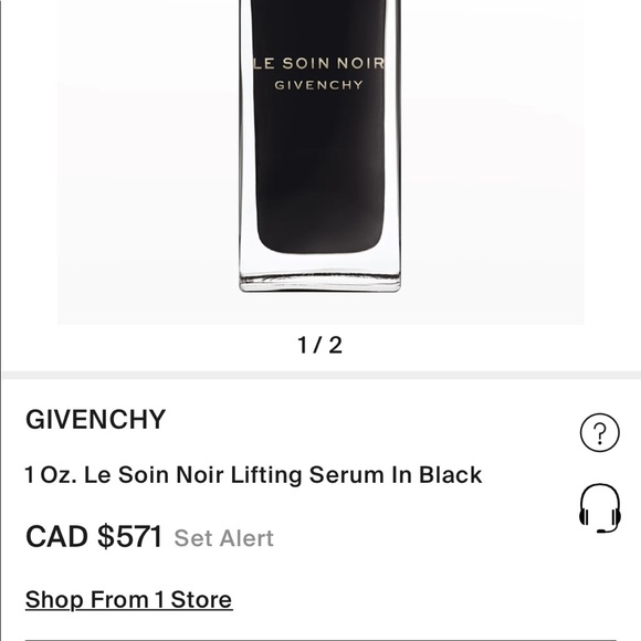 Givenchy beauty le soin noir serum - Picture 3 of 5